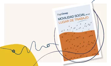 Portada de un libro titulado 'Movilidad Social en el Lugar de Trabajo'.